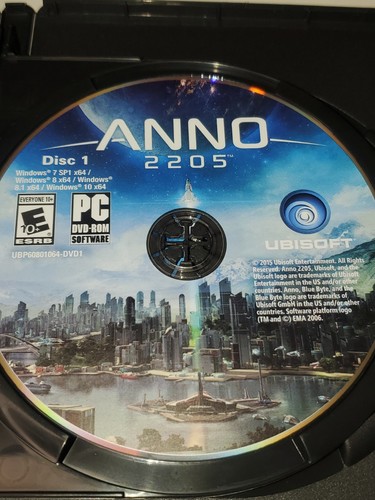 Anno 2205 Ubisoft PC DVD-ROM Software Edición Estándar UBP60801064 Juego de Computadora - Imagen 5 de 7