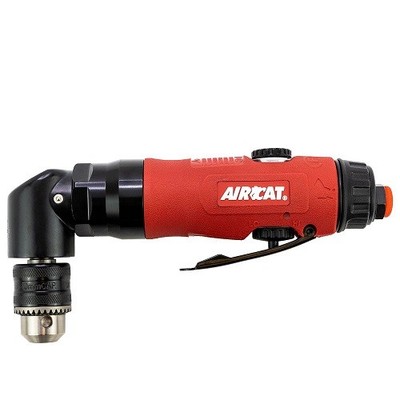 AIRCAT Pneumatic Tools 4337 3/8'' Reversible Angle Drill 1,600 RPM