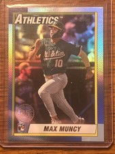 2025 Topps Update Series - 1990 Topps Baseball Max Muncy #U90-49 (RC)