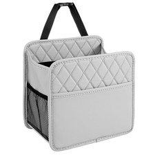 Car Seat Organizer, Updated Large Leather Backseat Car Organizer with Cup Hol...