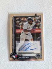 Leo Jimenez - 2025 Topps Chrome Auto RC Rookie Blue Jays #RA-LJI