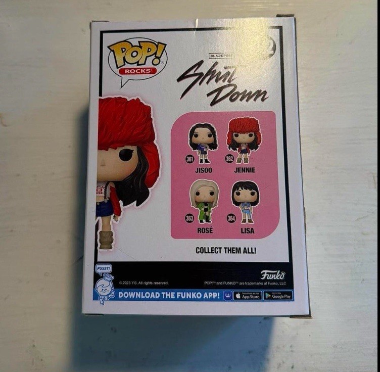 Funko Pop! Rocks BLACKPINK Jennie Vinyl Figure #362 K-Pop Music