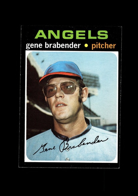 1971 Topps Set-Break #666 Gene Brabender EX-EXMINT *GMCARDS*