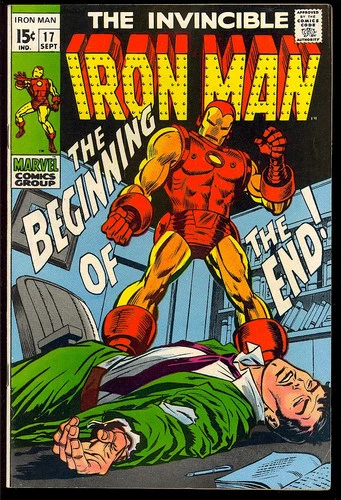 Iron Man #17 Very Nice Silver Age Superhero Vintage Marvel Comic 1969 FN