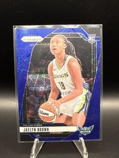 2024 Panini Prizm WNBA #31 Jaelyn Brown Blue Velocity Prizms Rookie