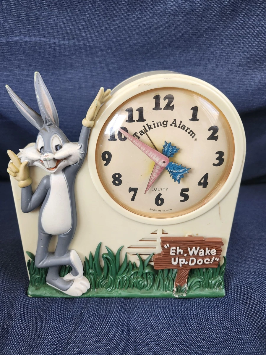 バックス・バニー ルーニーテューンズ 置時計 アメリカ ビンテージ bugs bunny alarm clock products for sale | eBay