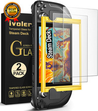 2-Pack Anti-Glare Etched Screen Protector for Steam Deck 7.0''/Steam
