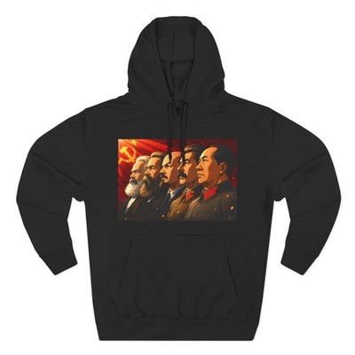 Marx Engels Lenin Stalin Mao Communist Leaders Hoodie Sweatshirt Anime Art 