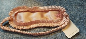 AGENT PROVOCATEUR RARE PEACH SILK EYEMASK ONE SIZE BNWT