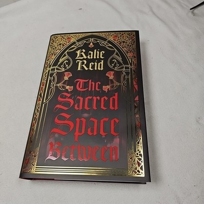 THE SACRED SPACE BETWEEN LOCKED LIBRARY SPRAYED EDGES HARDBACK NEW