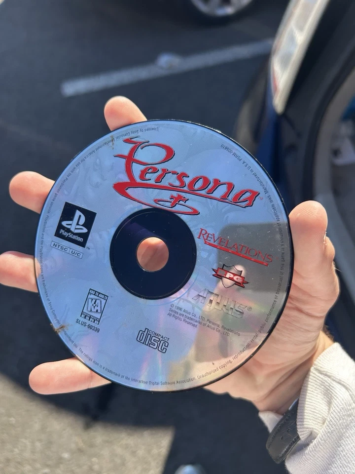 Persona PS1 PlayStation 1, 1996 Revelations Series (solo disco) Raro Foto 4 de 4