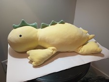 Pillowfort Weighted Plush Yellow Dinosaur - 3lbs Good for Anxiety