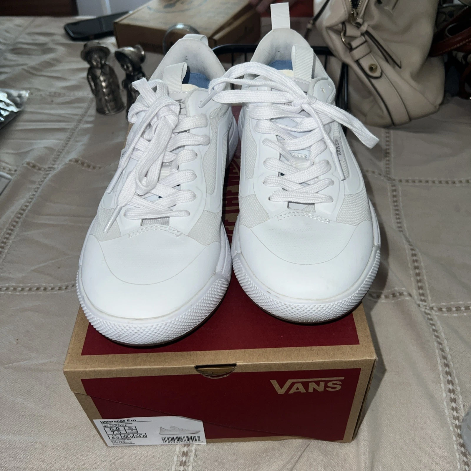 Taglia 6.0 us uomo o 7.5 us donna VANS UltraRange Exo vero bianco