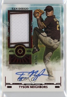 2025 Panini Boys of Summer Red 1/75 Tyson Neighbors #PM-TNB Auto 4k8