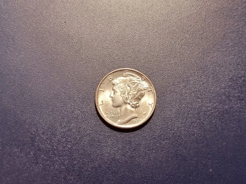 Gem BU 1940-S Mercury Dime