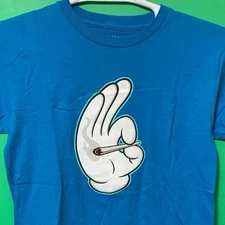 Ecko Unltd. Joint Smoking Hand 420 Stoner T-Shirt Size Small