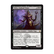 WotC MtG Dragons of Tarkir Sidisi, Undead Vizier (R) EX