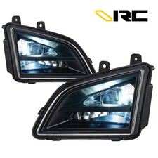Full Led Fog Light Assemblies For 2018-2024 Volvo Vnl Trucks Left Right Side