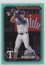 2024 Topps Update Aqua Justin Foscue #US296 13c5
