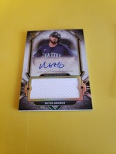 2024 Topps Triple Threads - Auto Single Jumbo Relics Mitch Haniger #AJR-MH /99