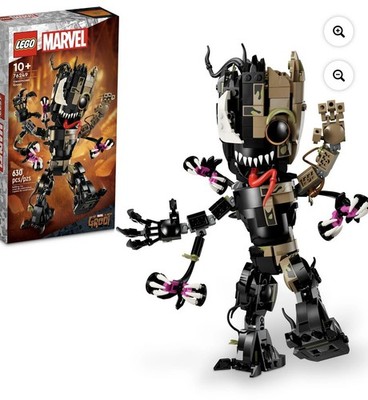 Lego Marvel  76249 Venomized Groot, Brand New in Box 100% Complete Retired