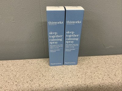 Lot Of 2 NEW Sleep Together Calming Spray. Thisworks. 2.5 Oz Each. 