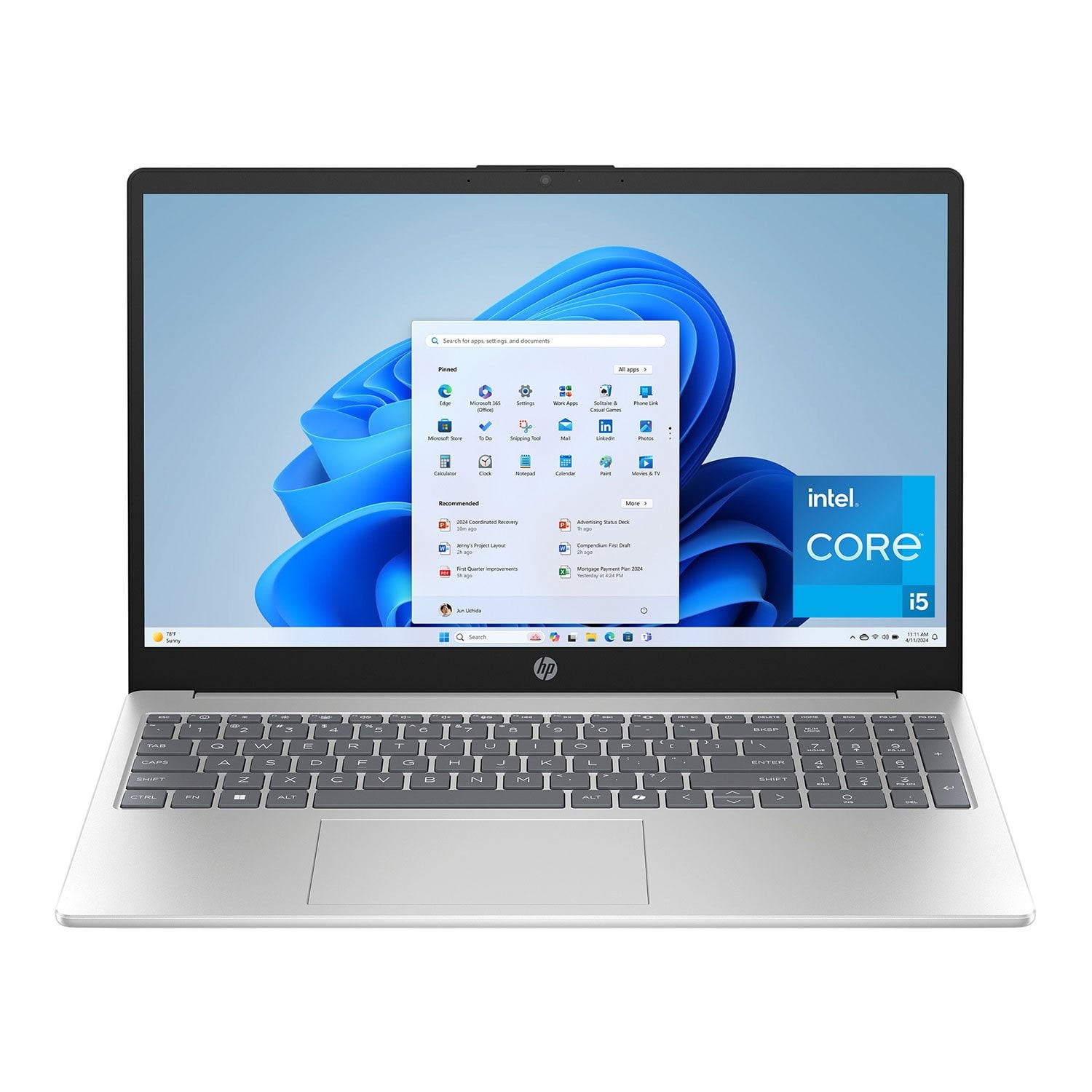 HP 15.6" Touchscreen Laptop with i5 Processor