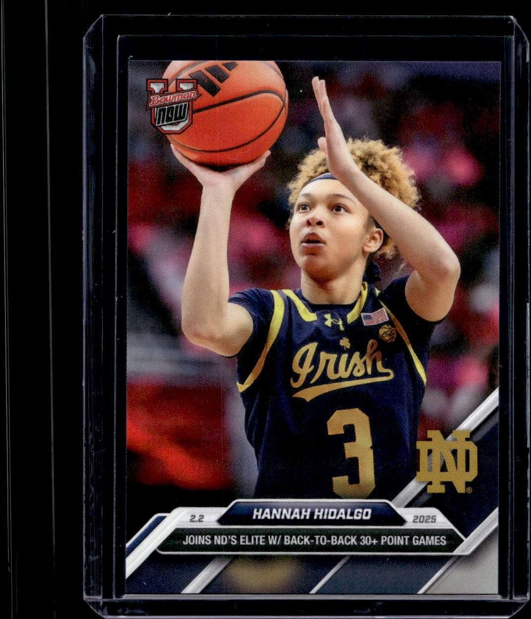 2024-25 Bowman U Now Topps #59 Hannah Hidalgo Base Card Quantity