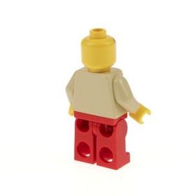 1x Lego Minifigure Studios Miss Gail Storm / Pippin Reed Beige Red 1370 stu012