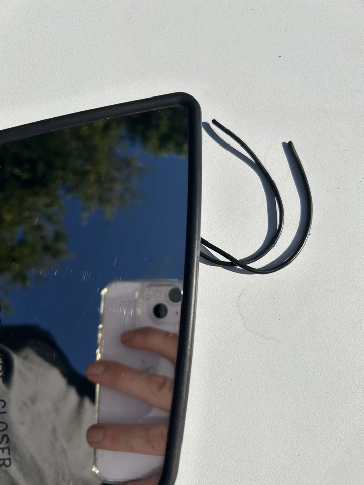 Espejo retrovisor térmico lado pasajero derecho Cadillac Eldorado 1996-2002 vidrio OEM 001-017 Foto 4 de 4