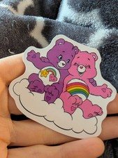Care bears, Vintage cartoon, 80's, Sticker