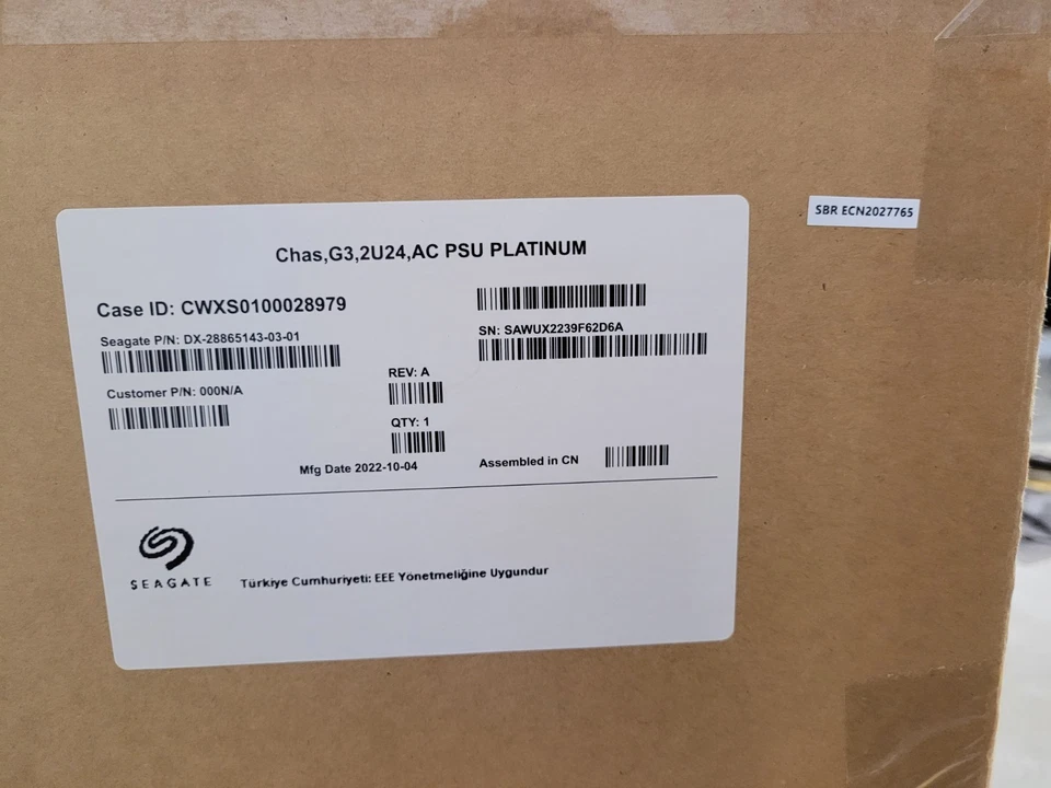 HP SureStor G3 2U24  AC PSU PLATINUM SAS Storage Array SP-3224-E12 2.5" HDD JBOD - Image 4 of 4