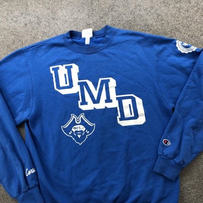 UMass Dartmouth Corsairs Sweatshirt Mens Medium Blue College