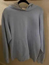 Vintage Hanes Ultimate Cotton Printpro Hoodie Sweatshirt Size Large