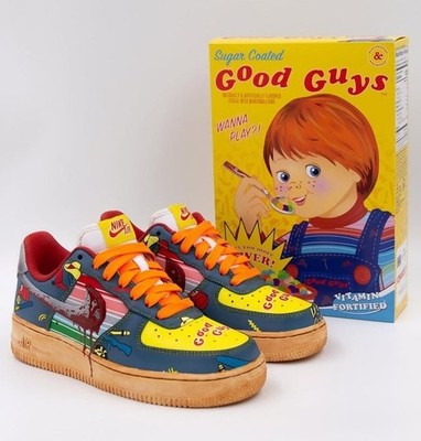 Custom Air Force 1 Chucky Doll Hand-painted
