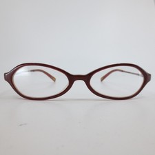 Chaps CP 3009 575 Burgundy Oval Eyeglasses Frames 51-16-140 Womens Mens