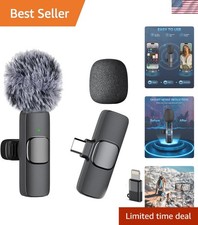 Professional Lavalier Microphone with Long Battery Life - Ideal for Podcasters