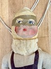 VTG 1940s PRAGER & RUBEN WWII Era RAGGY-DOODLE US Parachute Trooper Doll Toy — photo 4
