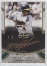 2021 Topps Tier One Prime Performers Bronze Ink 10/25 Miguel Tejada Auto 8at