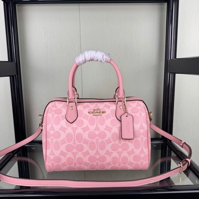 バッグ COACH 2-Way Shoulder Bag Pink Signature s-l400.jpg