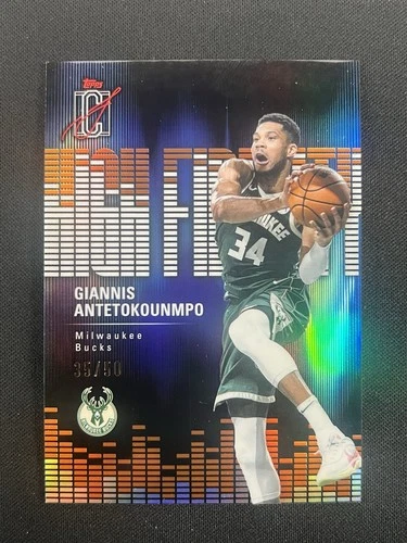 2025 Topps Signature Giannis Antetokounmpo Orange (RAW)