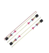4Pack Washer Suspension Rod Damper Compatible with Samsung DC97-05280W