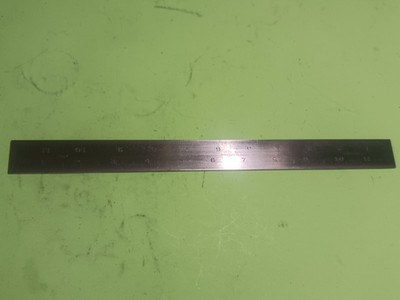 VTG BROWN & SHARPE, 12'' 4R TEMPERED COMBINATION SQUARE BLADE (RULE) WORKS GREAT