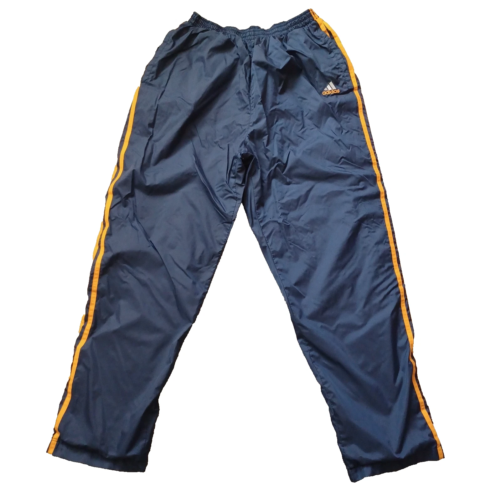 Nike Track Pants Mens XL Blue Snap Tear Break Pull Away Basketball Soccer Y2K