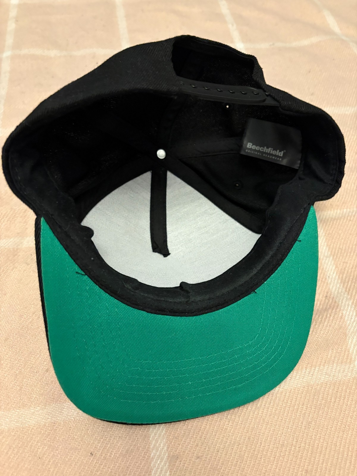 Snapback B660 Baseball Cap Beechfield Number 9 Br… - image 2