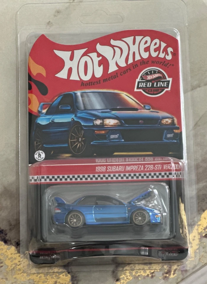Hot wheels Collectors RLC Exclusive 1998 Subaru 22B-STi