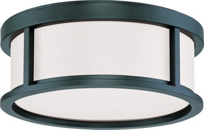 Nuvo Lighting 60/2981 Odeon 2 Light 13-1/8''W Flush Mount Drum - Bronze