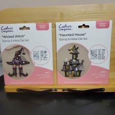 Crafters Companion Stamp and die Halloween set of 2