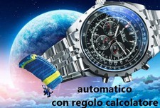 🚁✈️ OROLOGIO AUTOMATICO, EDIZIONE LIMITATA pilota, JARACAR con movimento MIYOTA