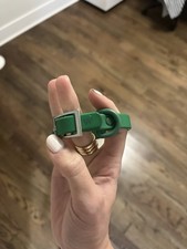 Wild One L71617 Green Waterproof All-Weather Spruce Dog Collar Size XS 7-10 in